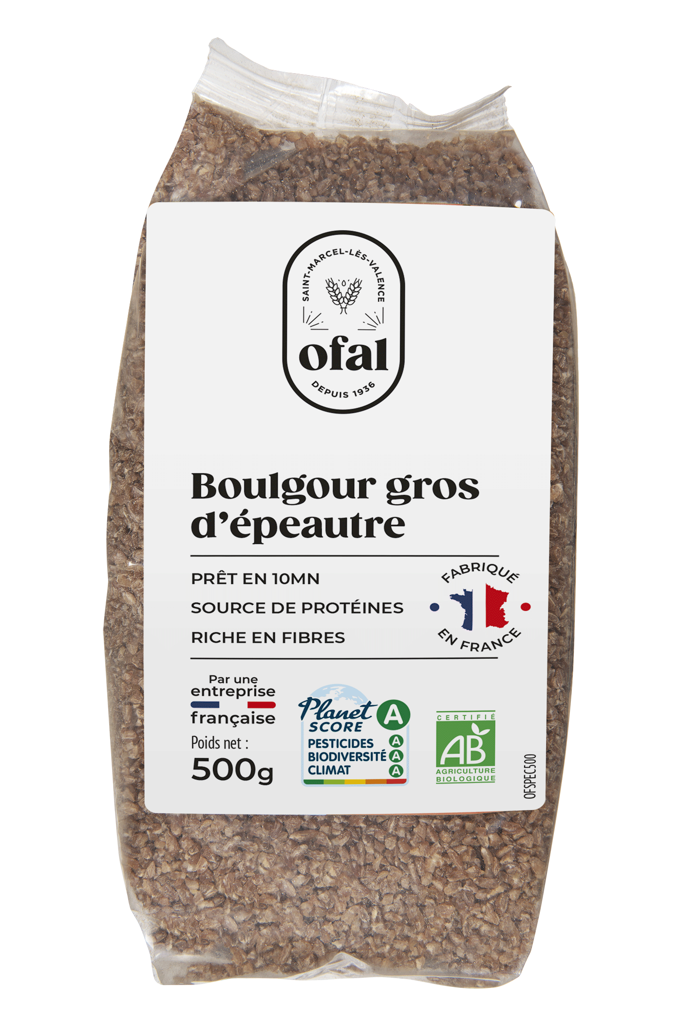Boulgour gros d'épeautre