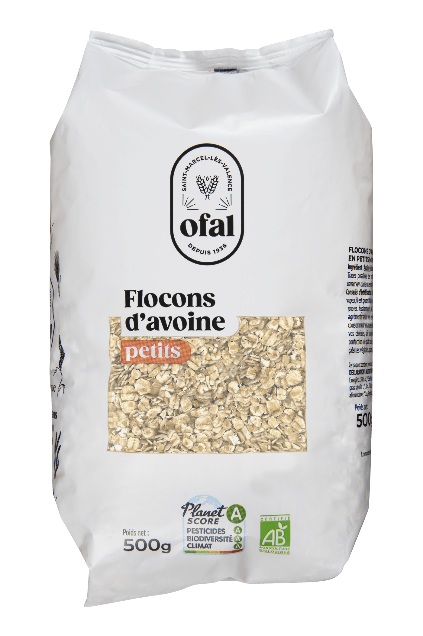 Flocons d'avoine petits