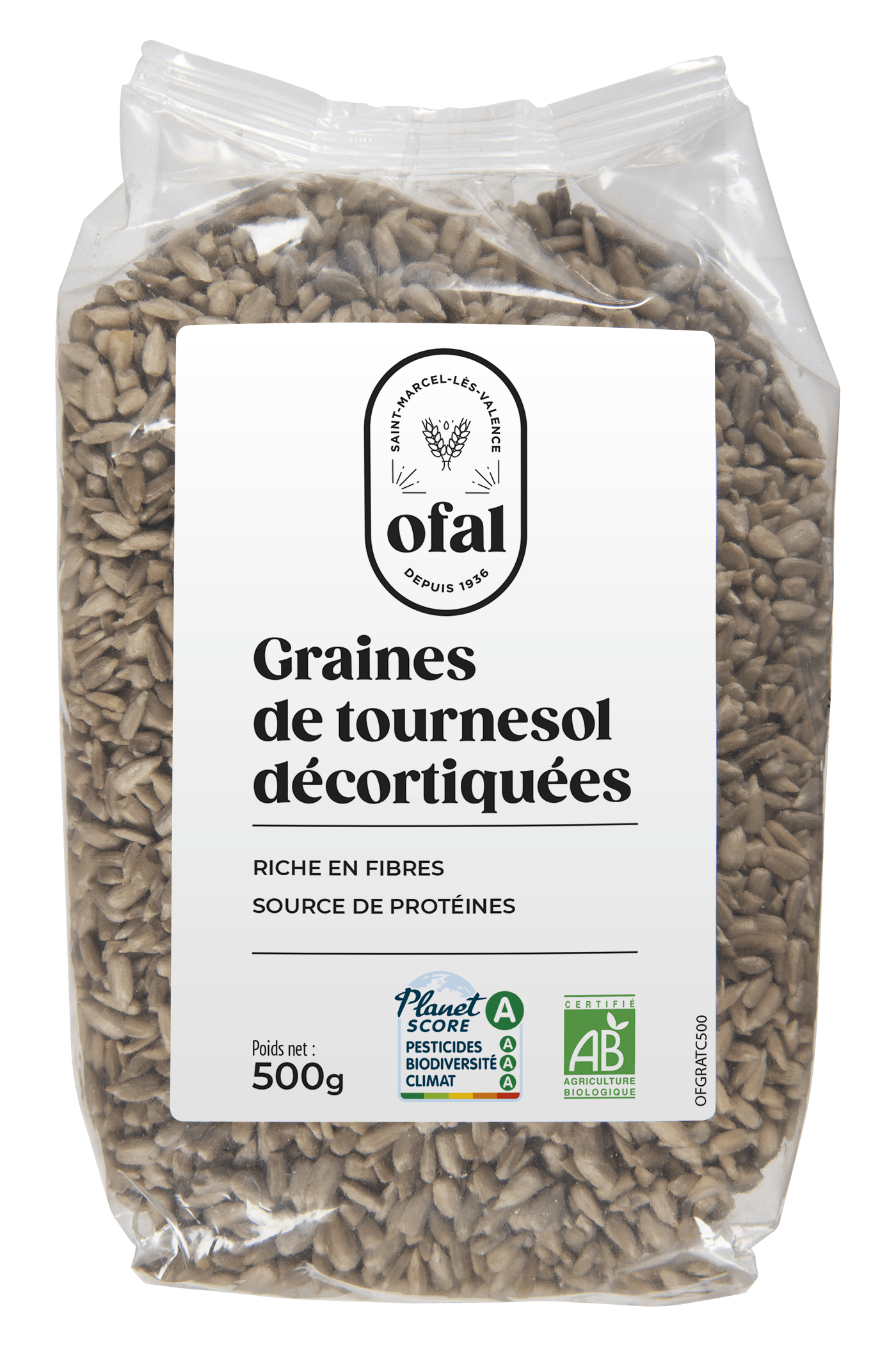 Graines de tournesol - 250g, Priméal