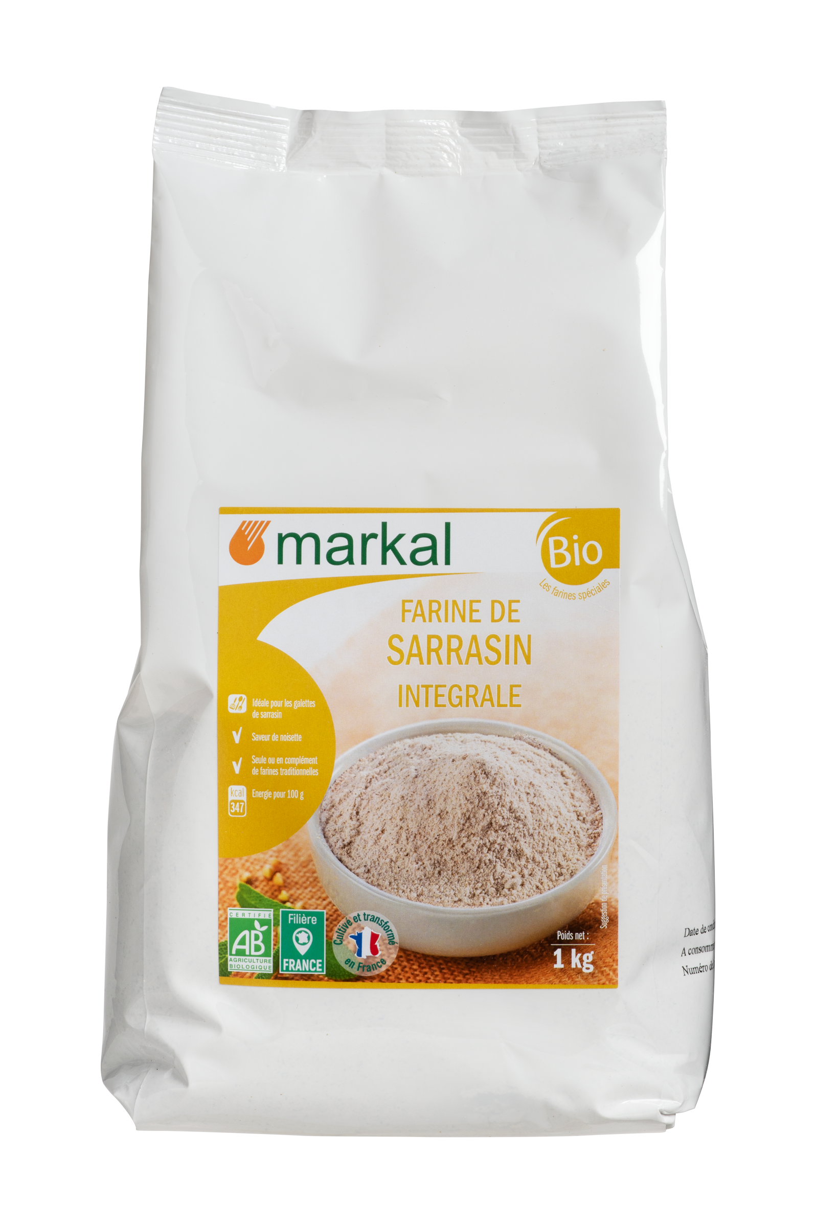Crème d'avoine (farine précuite) bio - Markal