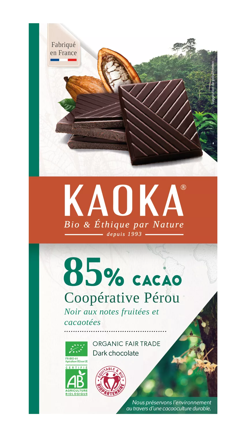 Pépites de chocolat noir 60% - 100 gr - Bio